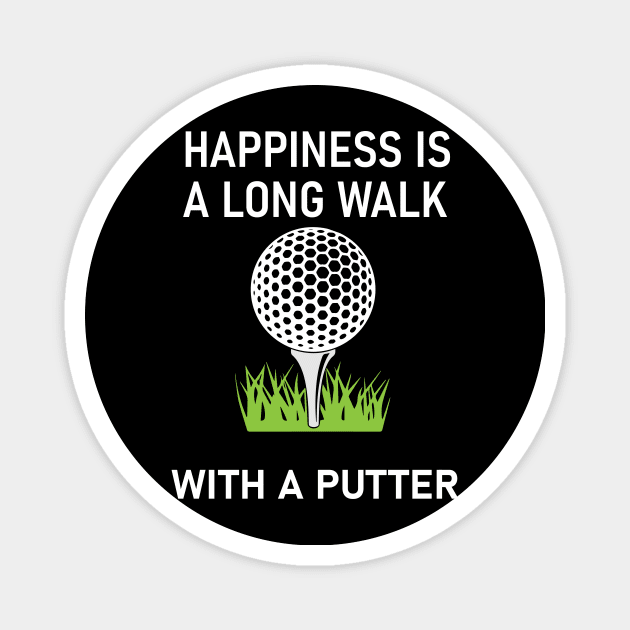 Golf Putter Quote Magnet by Imutobi